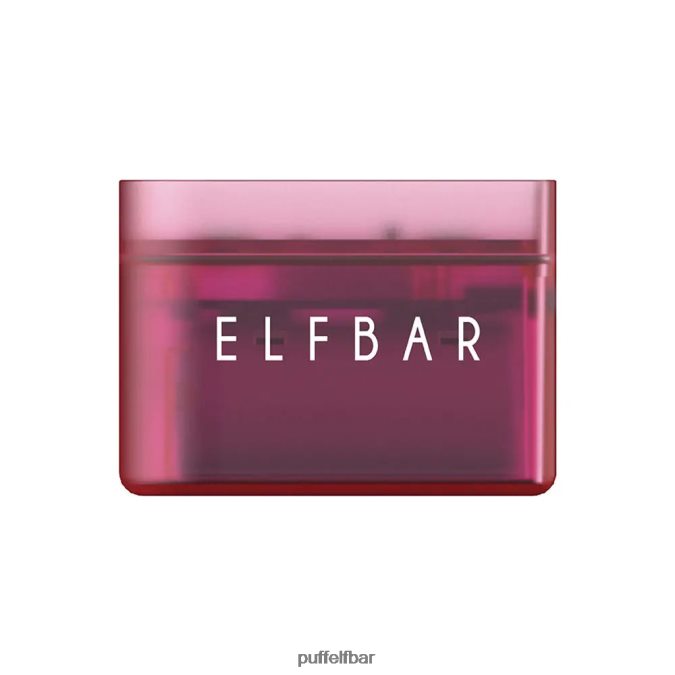 ELFBAR dispositif de batterie à dosettes préremplies Lowit N48RVT401 - puff ELF BAR gout rouge