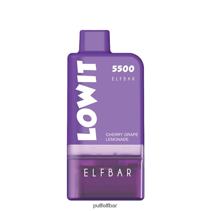 ELFBAR kit de dosettes préremplies lowit 5500 2%nic N48RVT429 - puff ELFBAR pro menthe