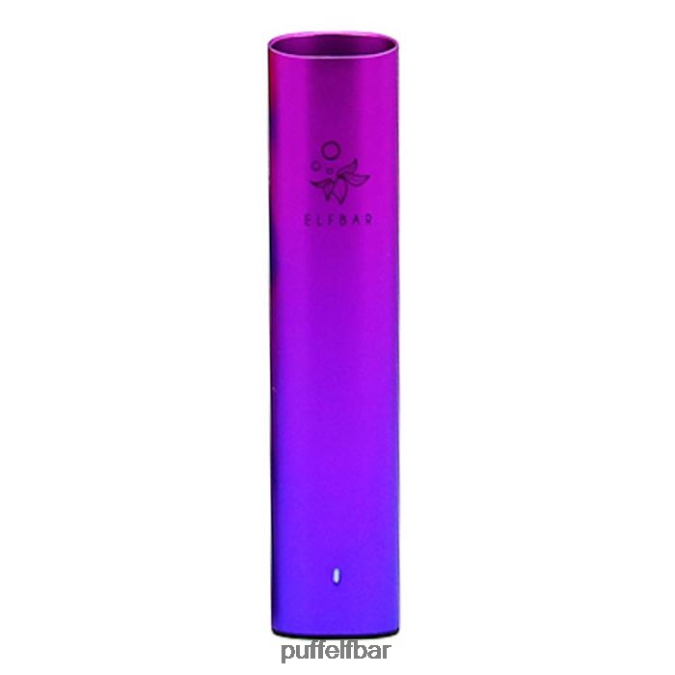 Kit de vape à dosettes elfbar mate 500 - batterie 500 mah N48RVT139 - puff ELF BAR 0 nicotine aurore violette