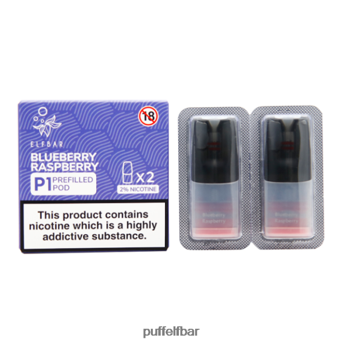 elfbar mate 500 p1 gousses préremplies - 20 mg (paquet de 2) mélange américain N48RVT166 - puff ELF BAR rechargeable