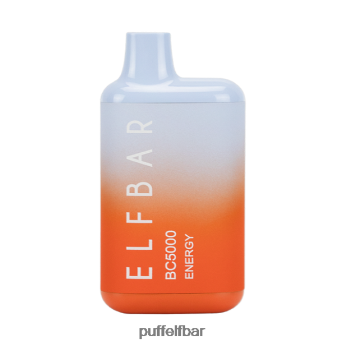 ELFBAR consommateur d'énergie 5000 - unique N48RVT287 - puff ELF BAR rechargeable